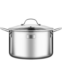 Nồi inox cao cấp 3 lớp đáy liền Trimax 28cm