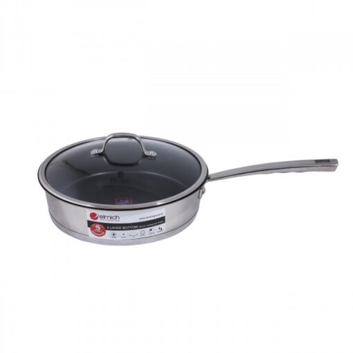 Chảo chống dính inox 304 Elmich Zeus 28cm EL0978
