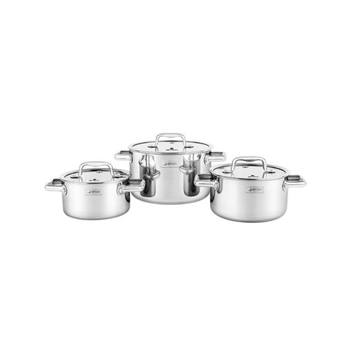 Bộ nồi inox liền khối Elmich Trimax ECO EL-8001 size 18, 20, 26cm