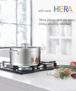 Nồi Inox liền khối Elmich Hera EL 8262 size 18cm.