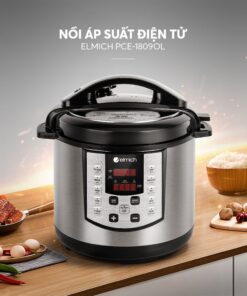 Nồi áp suất điện đa năng Elmich 6L PCE 1809OL