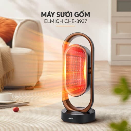 Máy sưởi gốm Elmich CHE 3937